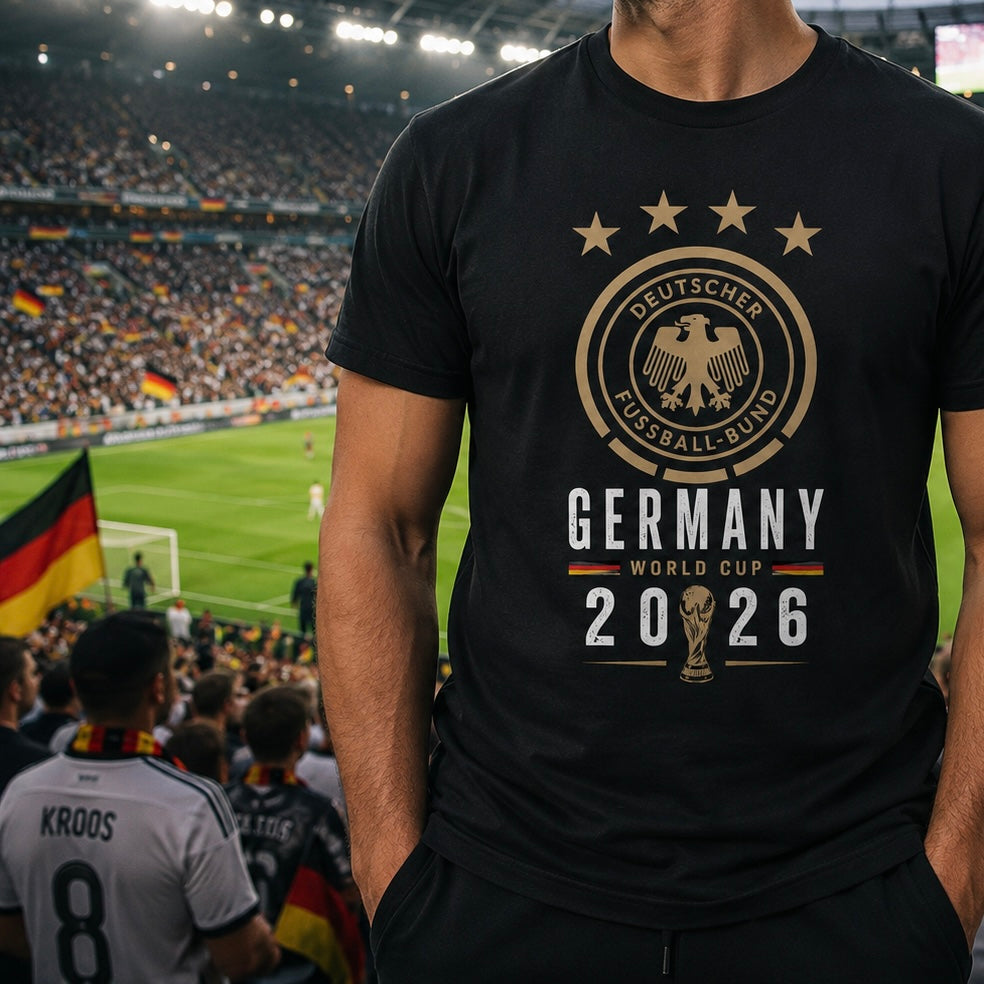 Germany 2026 World Cup T-Shirt | Soccer Fan Tee