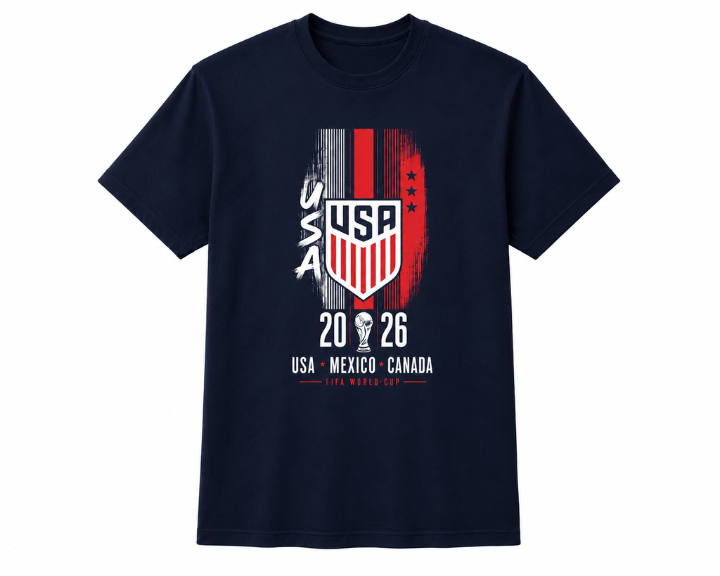 USA 2026 World Cup Pride T-Shirt | Soccer Fan Tee