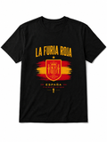 Spain2026 World Cup La Furia Roja T-Shirt | Soccer Fan Tee